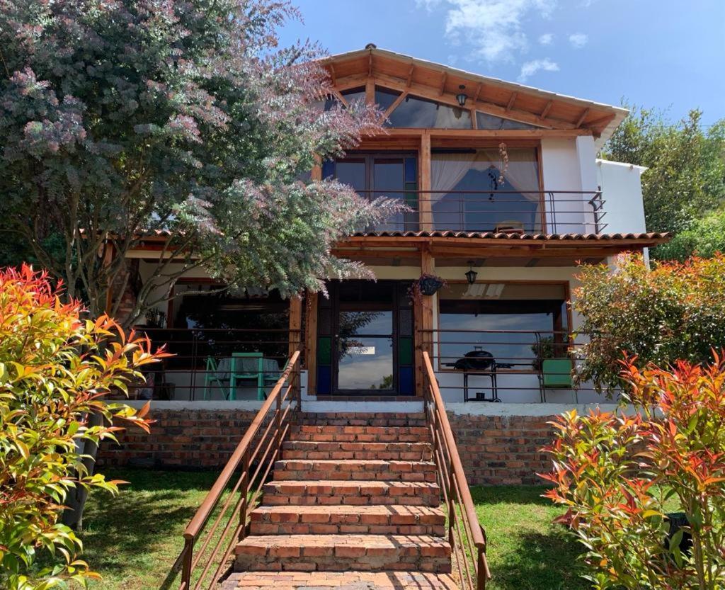 Mirador Valeisa Otel Guatavita Dış mekan fotoğraf